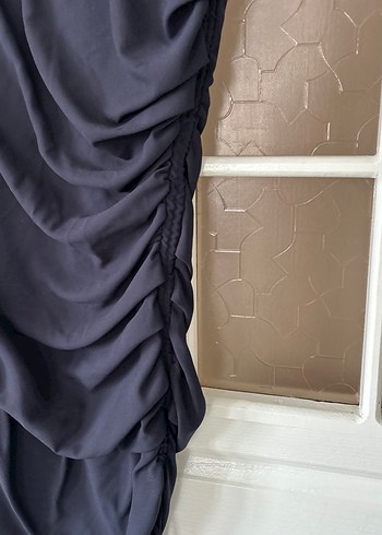 Drapeli Uzun Kadın Elbise orj ipekyol - Görsel 2