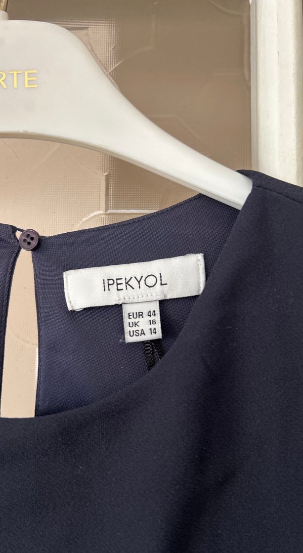 Drapeli Uzun Kadın Elbise orj ipekyol - Görsel 3