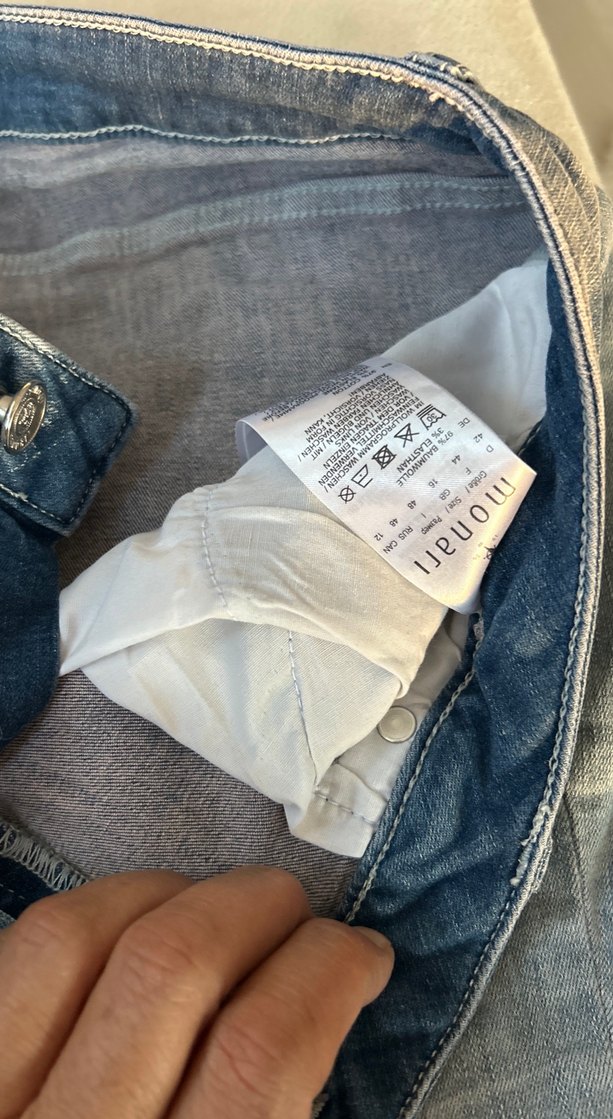 Yurtdışı kadın kot pantolon ligralı marka temsilidir - Görsel 4