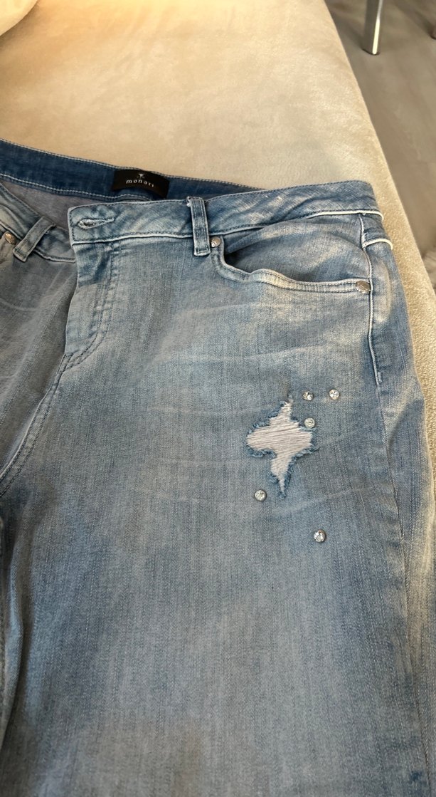 Yurtdışı kadın kot pantolon ligralı marka temsilidir - Görsel 3