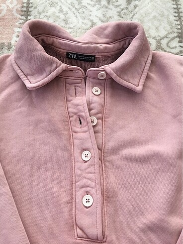 Zara pembe sweat