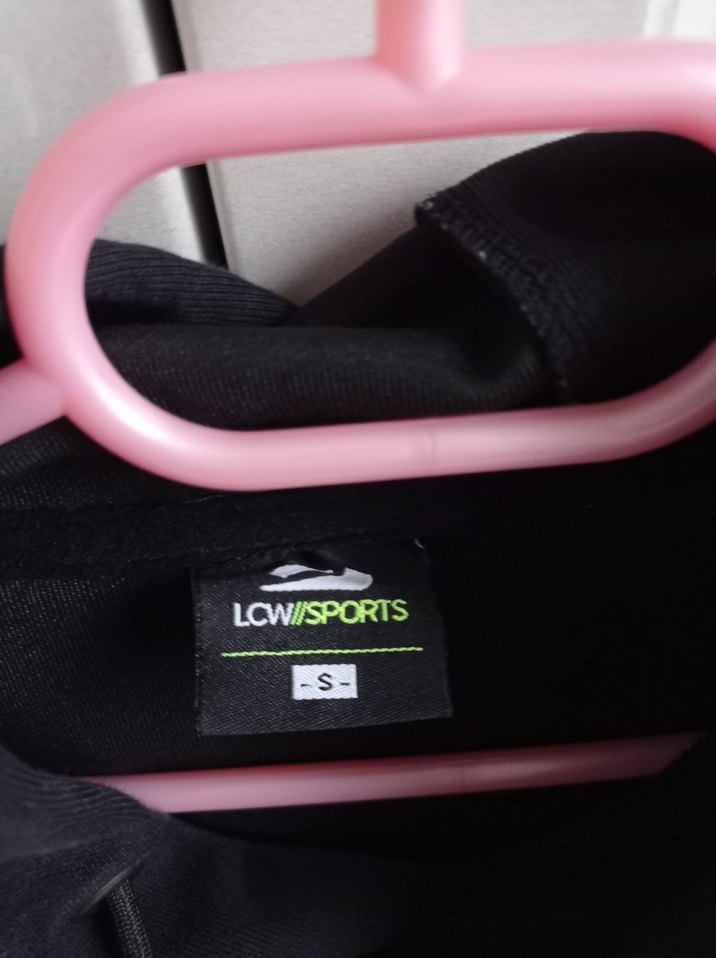 Siyah Baskılı Kapüşonlu Sweatshirt - Görsel 2