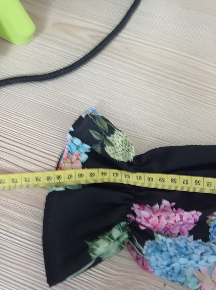 Çiçek Desenli Uzun Bohem Elbise - Görsel 3