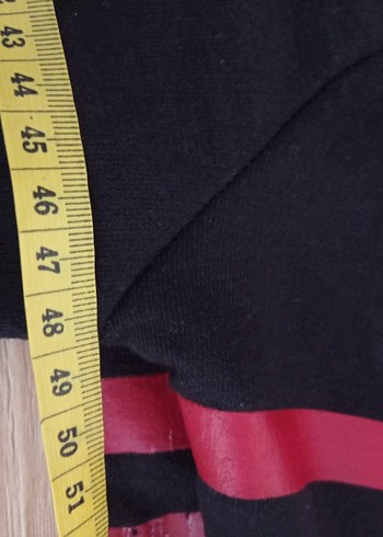 Kırmızı Baskılı Fermuarlı unisex Sweatshirt Naruto detaylı - Görsel 5