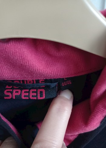 Fermuarlı siyah-Pembe Spor erkek Ceket - Görsel 4