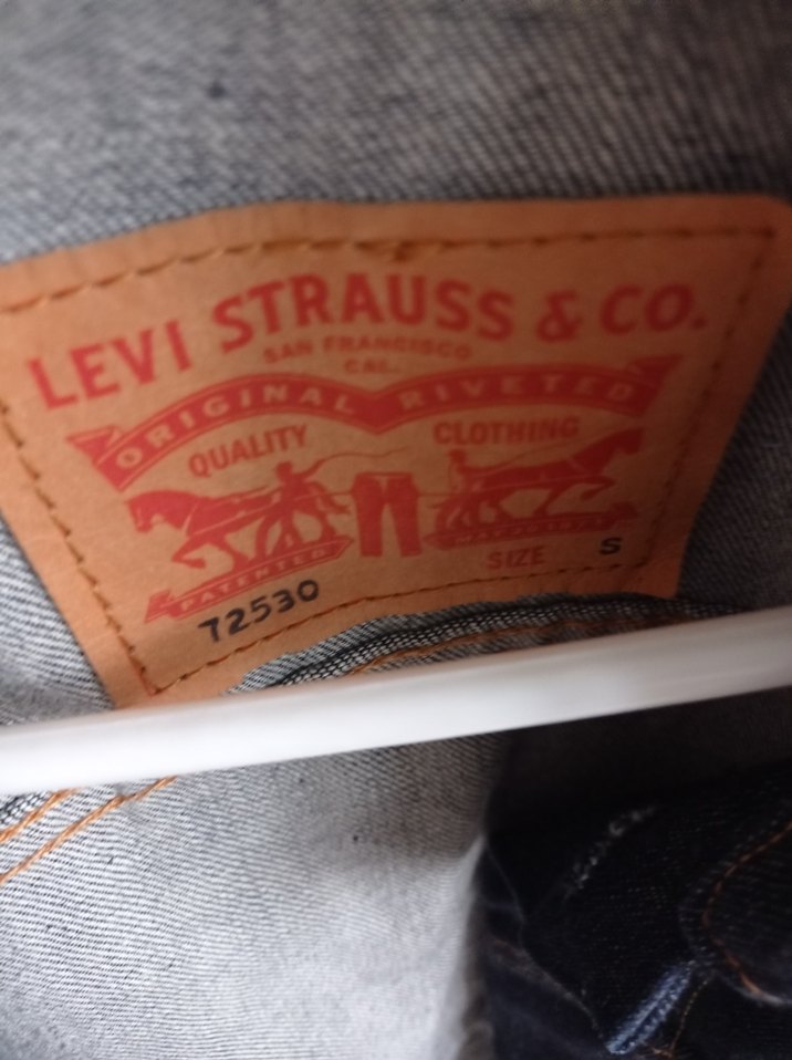 Levi's erkek  Düğmeli Denim Ceket - Görsel 5