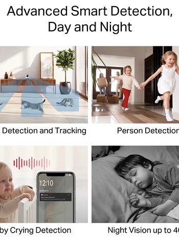 Mercusys MC200 1080P Wi-fi Güvenli Kamerası - Görsel 4