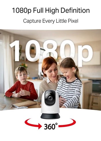 Mercusys MC200 1080P Wi-fi Güvenli Kamerası - Görsel 3