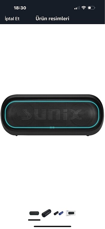 Sunix 4000 Mah 50W Bluetooth Hoparlör Siyah BTS-X200