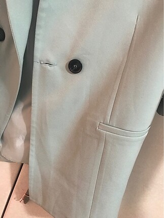 s Beden turkuaz Renk Blazer ceket