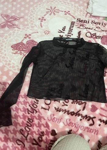 Dantel Detaylı Siyah Uzun Kollu Gotik Bluz - Görsel 2