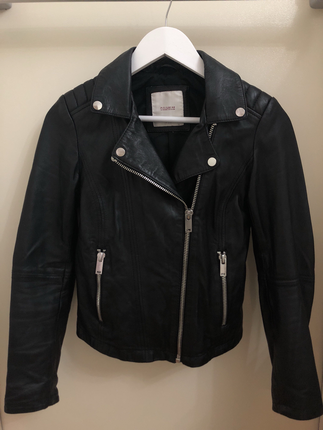 Pull&bear; siyah deri ceket