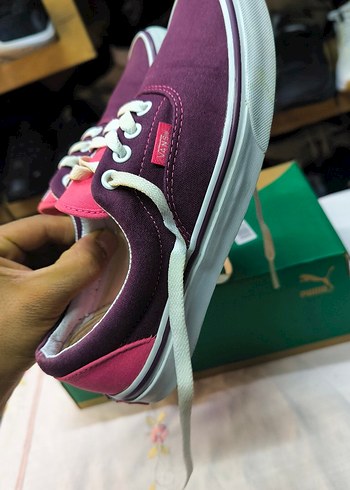 Mor Vans Kadın Günlük Spor Ayakkabı - Görsel 4