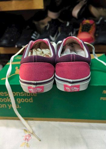 Mor Vans Kadın Günlük Spor Ayakkabı - Görsel 5