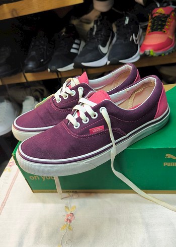 Mor Vans Kadın Günlük Spor Ayakkabı - Görsel 3