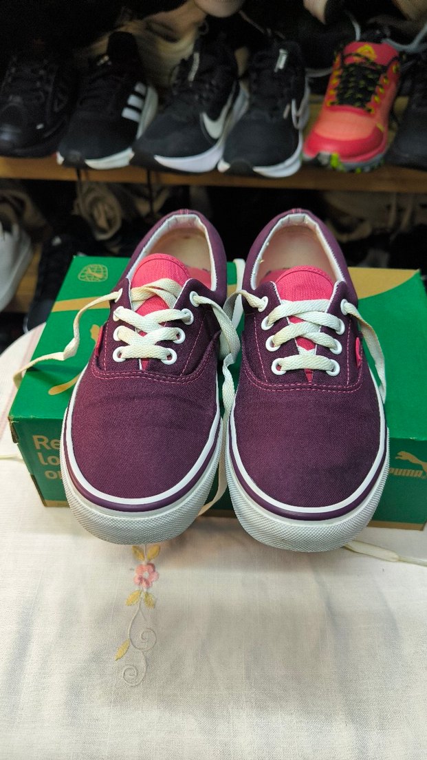 Mor Vans Kadın Günlük Spor Ayakkabı - Görsel 2