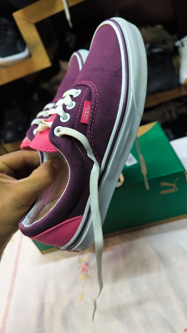 Mor Vans Kadın Günlük Spor Ayakkabı - Görsel 4