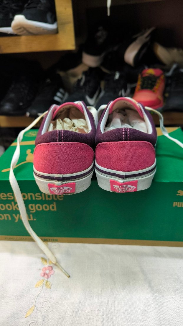 Mor Vans Kadın Günlük Spor Ayakkabı - Görsel 5