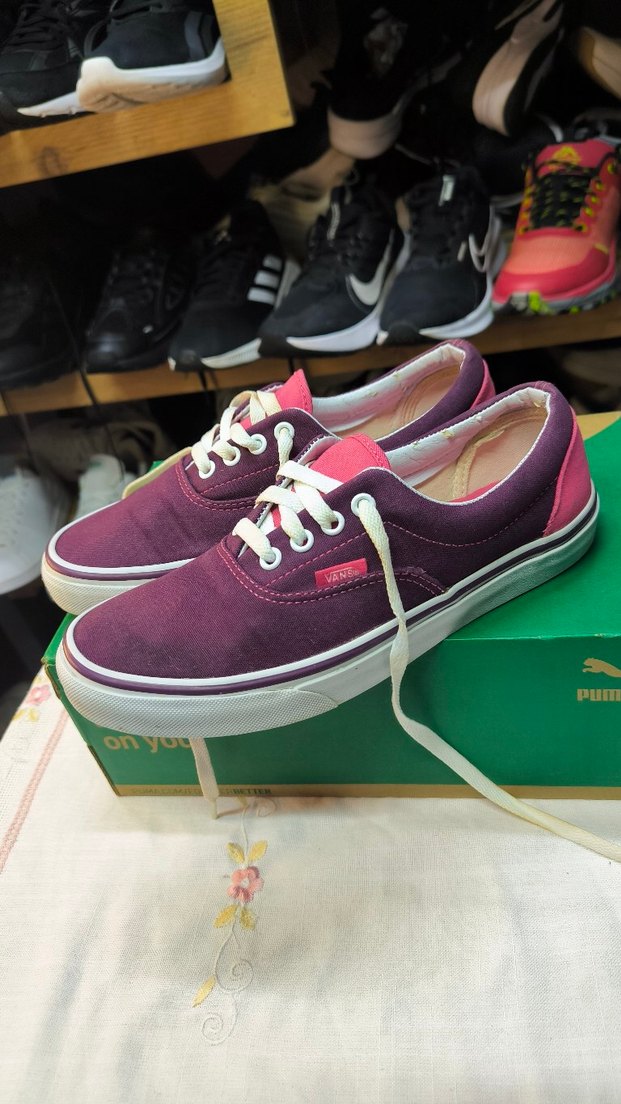 Mor Vans Kadın Günlük Spor Ayakkabı - Görsel 3