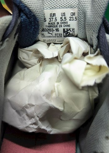 Gri Puma Spor Ayakkabı Velcro Detaylı - Görsel 7