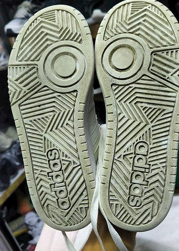 Beyaz Bağcıklı Kadın Spor Ayakkabısı - Görsel 6