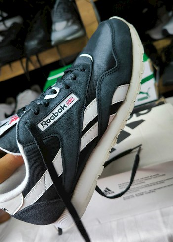 42 Beden gri Renk Reebok Erkek Gri Spor Ayakkabı Velcro