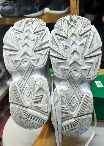 Beyaz Bağcıklı Kadın Spor Ayakkabısı - Görsel 6