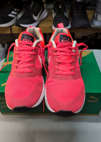 Pembe Bağcıklı Kadın Spor Ayakkabı - Görsel 2