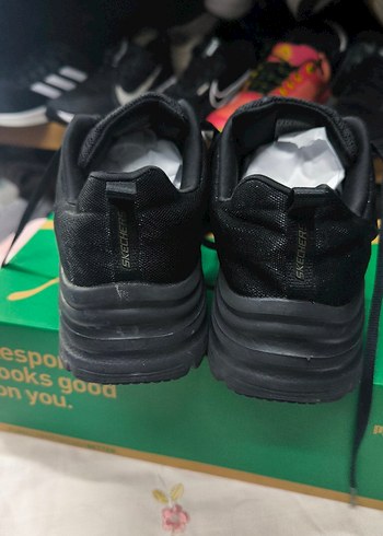 39 Beden siyah Renk Skechers Siyah Kadın Spor Ayakkabı