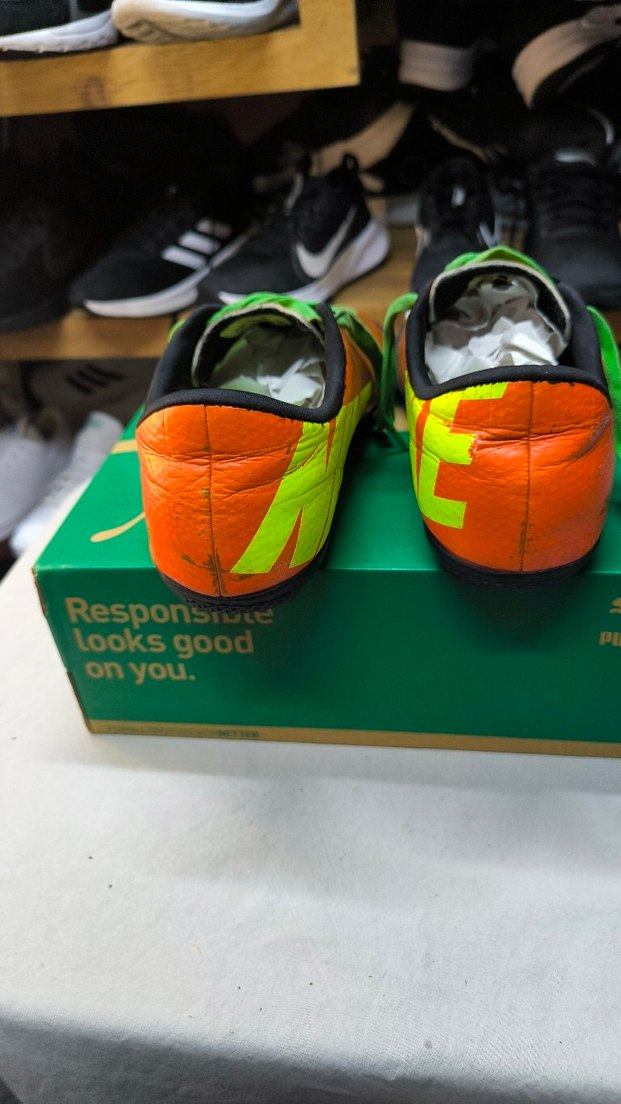 Turuncu Desenli Erkek Futbol Ayakkabısı - Görsel 5