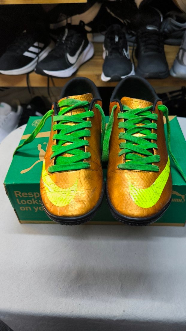 Turuncu Desenli Erkek Futbol Ayakkabısı - Görsel 2