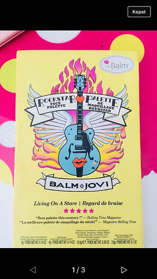 The balm balm jovi palette