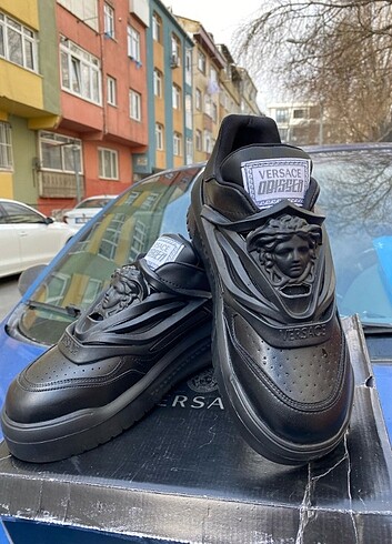 42 Beden siyah Renk Versace spor ayakkabı