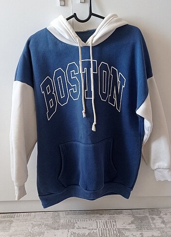 Kapüşonlu kalın sweatshirt