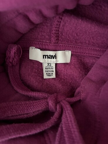 xs Beden Mavi sweat