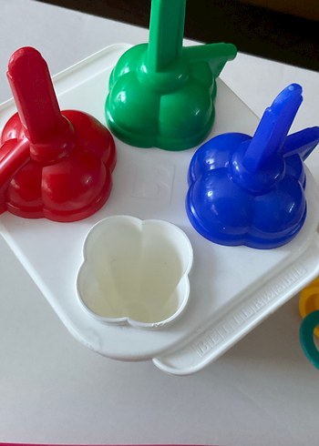 Renkli Dondurma Kalıbı ve Kapakları - Görsel 6