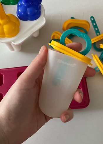 Renkli Dondurma Kalıbı ve Kapakları - Görsel 5