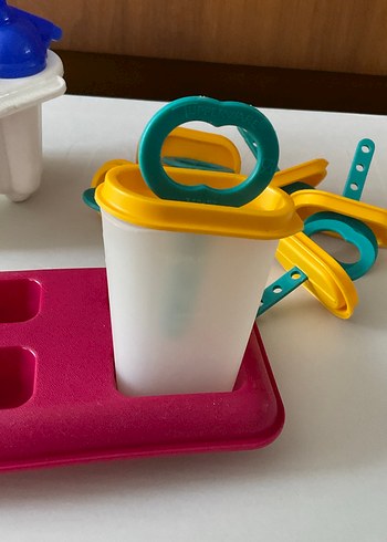 Renkli Dondurma Kalıbı ve Kapakları - Görsel 4