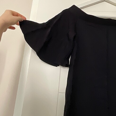 s Beden siyah Renk Beyoğlu omuzları açık elbise