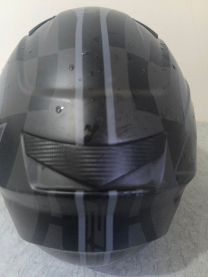 LS2 Siyah Gri Motor Kaskı - Görsel 3