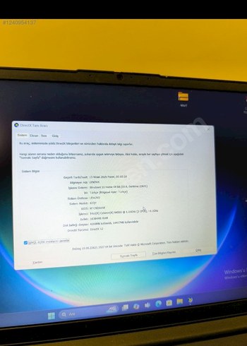 Siyah Lenovo Laptop - Görsel 3