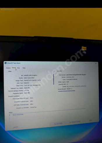 Siyah Lenovo Laptop - Görsel 2