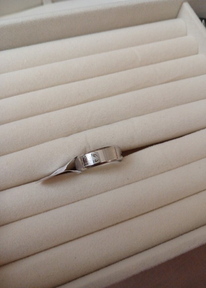 ERKEK ÇELİK YÜZÜK - Görsel 2