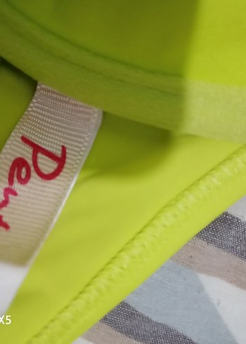 Sarı Strappy Bikini Üstü - Görsel 2