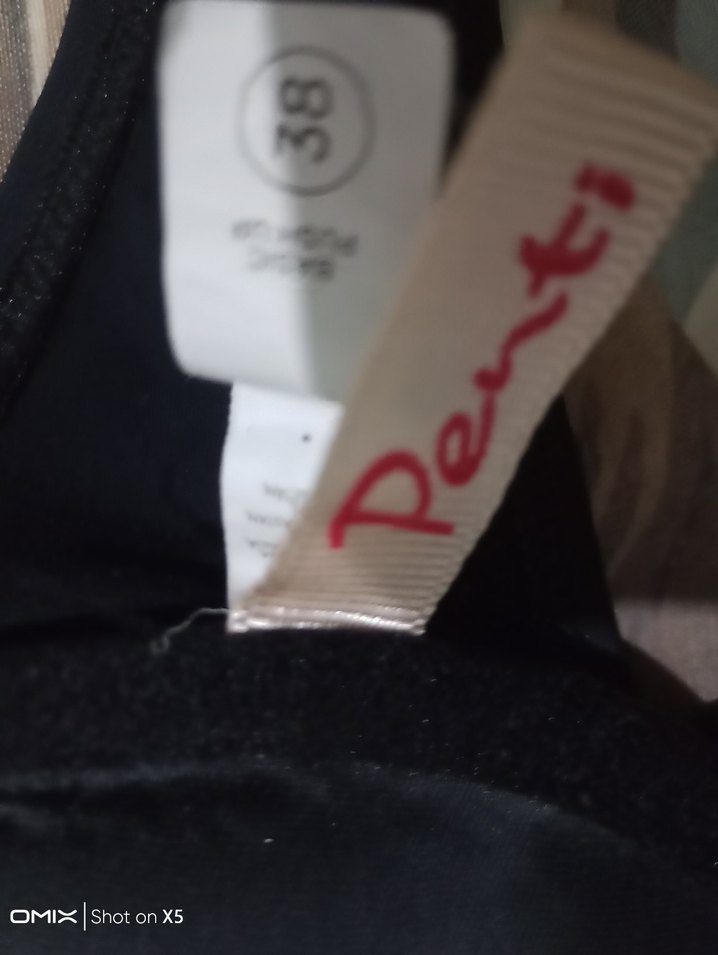 Siyah Minimalist Goth Sütyen - Görsel 2