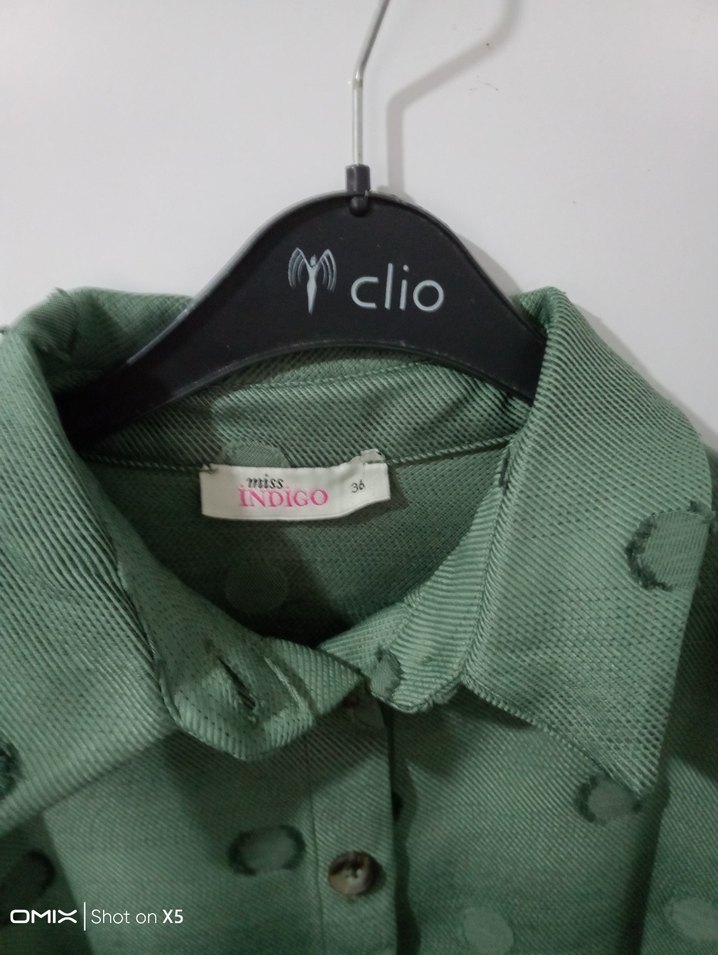 Yeşil Kadın Tunik - Görsel 4