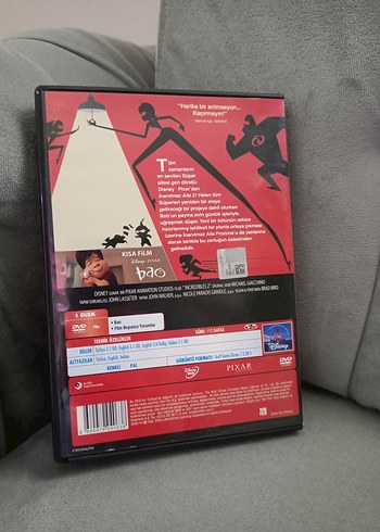 İnanılmaz Aile 2 DVD - Görsel 3