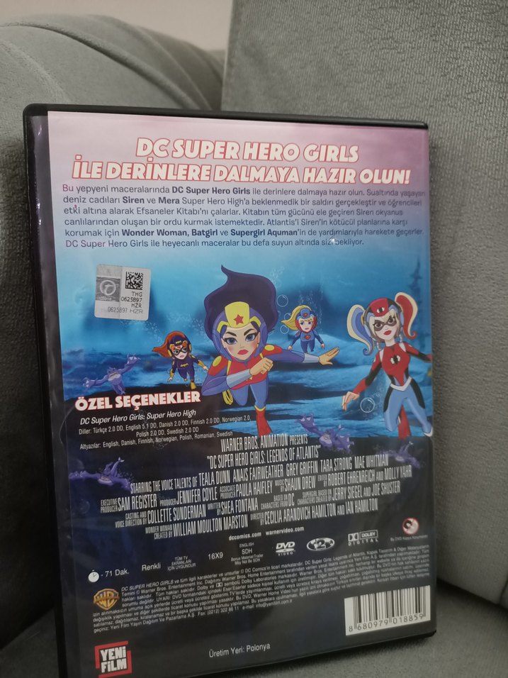DC Superhero Girls Atlantis Efsaneleri Orijinal - Görsel 3