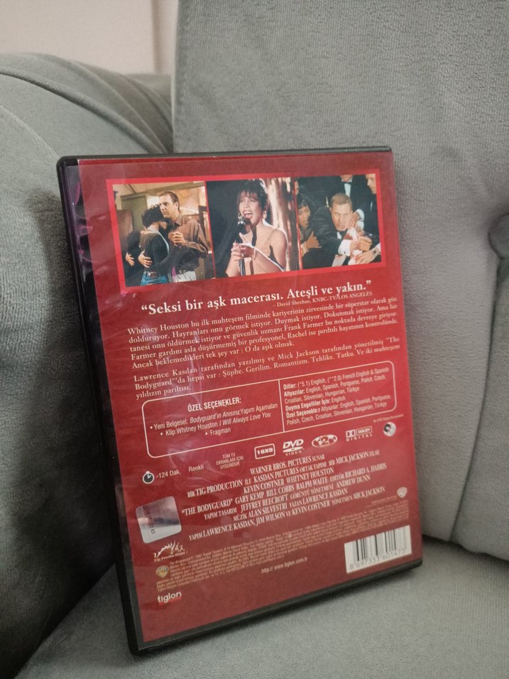 The Bodyguard Dvd - Görsel 2