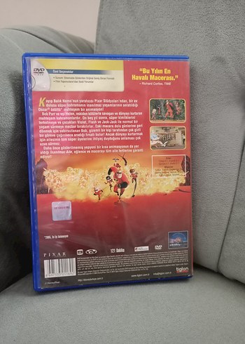 Disney Pixar İnanılmaz Aile DVD - Görsel 3